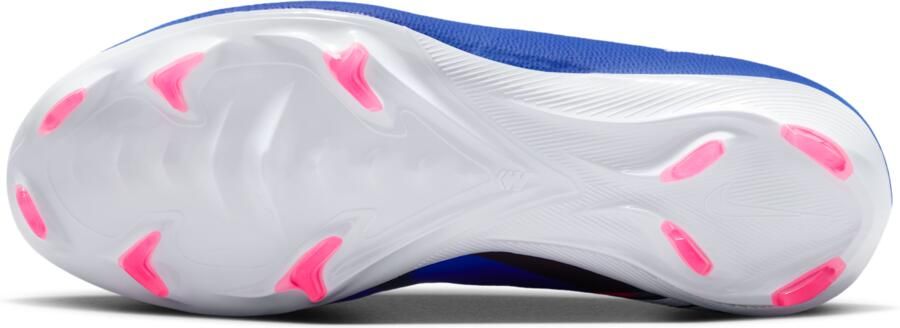 Nike Jr. Mercurial Vapor 16 Pro low-top voetbalschoenen voor kleuters kids (stevige ondergrond) Blauw - Foto 4