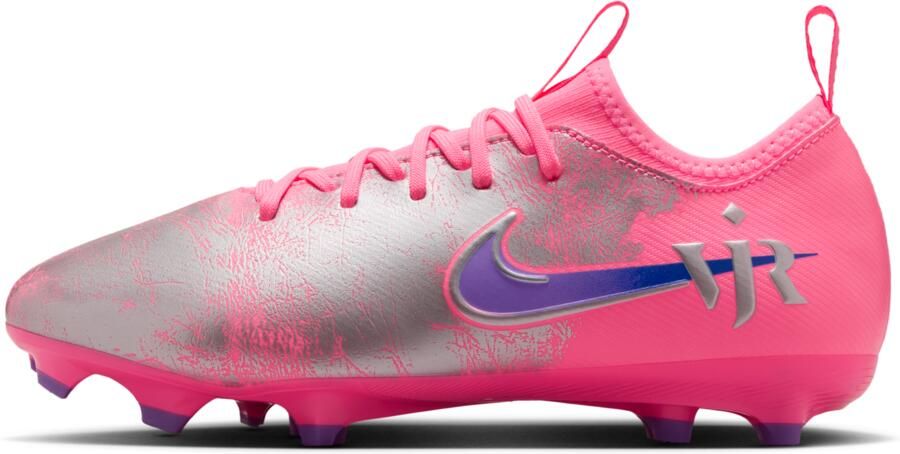 Nike Jr. Mercurial Vapor 16 Academy 'Vini Jr.' Low-top voetbalschoen voor kids (meerdere ondergronden) Roze
