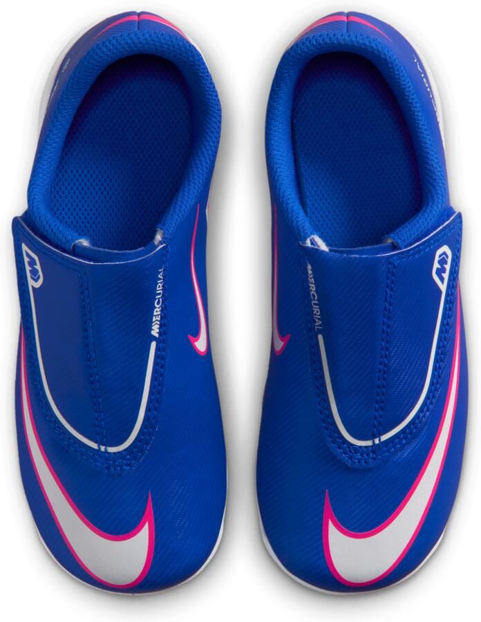 Nike Jr. Mercurial Vapor 16 Club low-top voetbalschoenen voor kleuters (meerdere ondergronden) Blauw - Foto 2