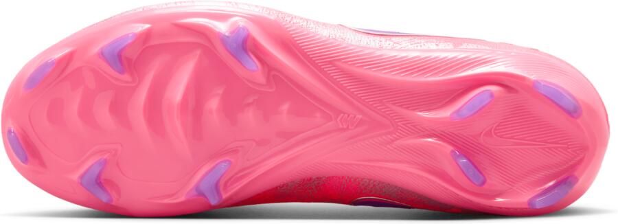 Nike Jr. Mercurial Vapor 16 Pro 'Vini Jr.' Low-top voetbalschoenen voor kids (stevige ondergrond) Roze - Foto 4