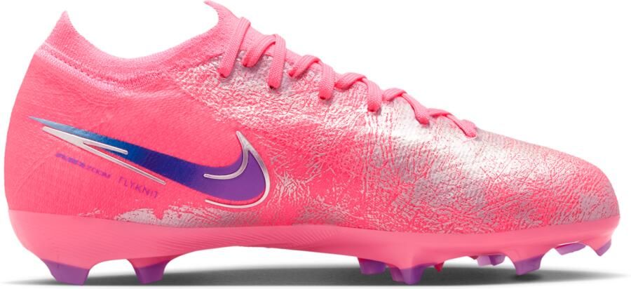 Nike Jr. Mercurial Vapor 16 Pro 'Vini Jr.' Low-top voetbalschoenen voor kids (stevige ondergrond) Roze - Foto 3