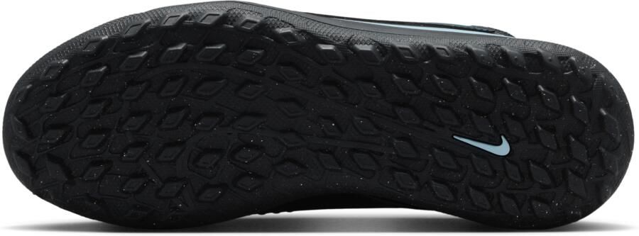 Nike Jr. Phantom 6 High Club voetbalschoenen voor kids (turf) Zwart - Foto 4