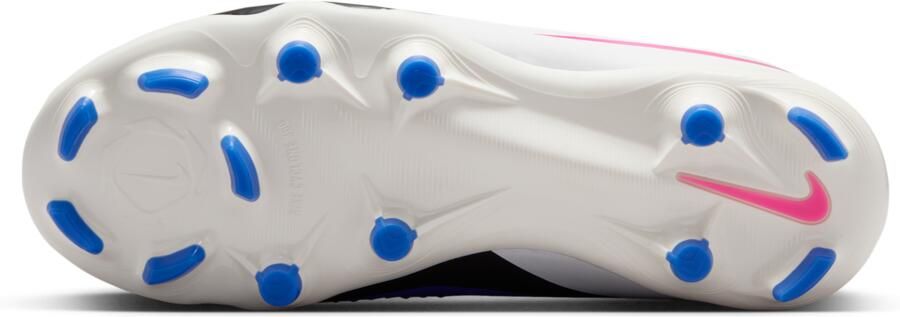 Nike Jr. Phantom 6 Low Academy voetbalschoenen voor kids (meerdere ondergronden) Blauw - Foto 4