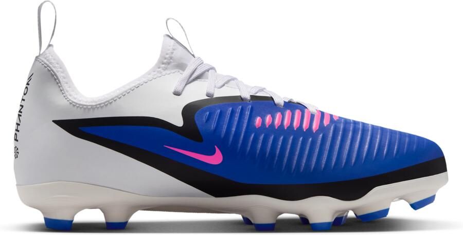 Nike Jr. Phantom 6 Low Academy voetbalschoenen voor kids (meerdere ondergronden) Blauw - Foto 3