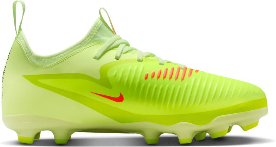 Nike Jr. Phantom 6 Low Academy voetbalschoenen voor kids (meerdere ondergronden) Oranje - Foto 3