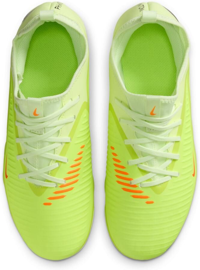 Nike Jr. Phantom 6 Low Academy voetbalschoenen voor kids (meerdere ondergronden) Oranje - Foto 2