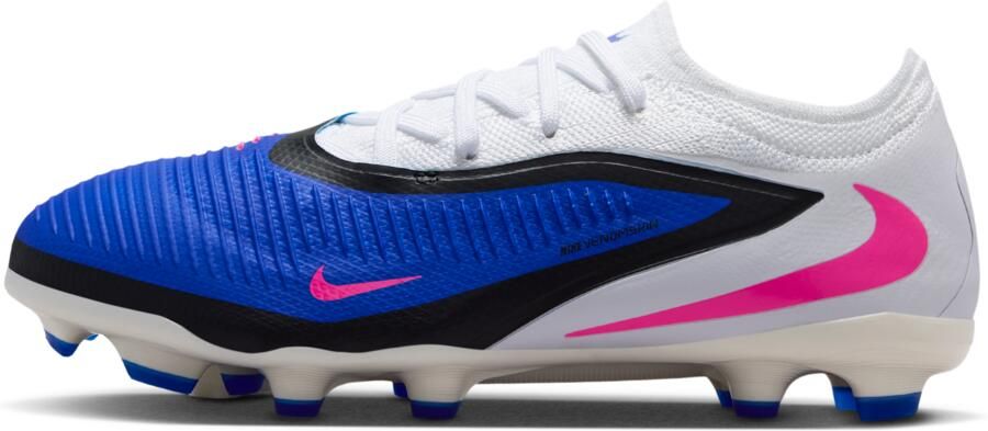 Nike Jr. Phantom 6 Low Pro voetbalschoenen voor kids (meerdere ondergronden) Blauw
