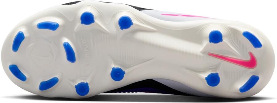 Nike Jr. Phantom 6 Low Pro voetbalschoenen voor kids (meerdere ondergronden) Blauw - Foto 4