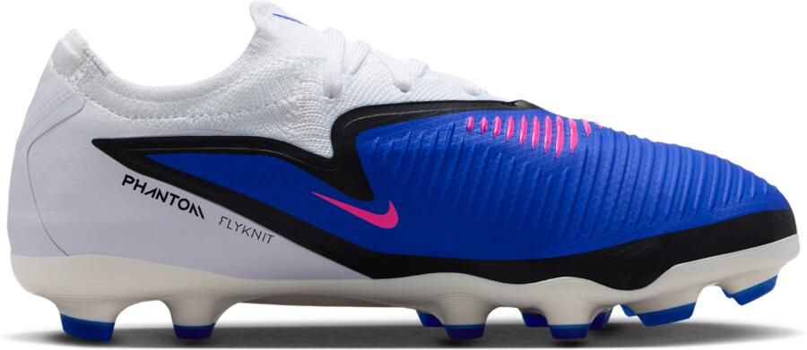 Nike Jr. Phantom 6 Low Pro voetbalschoenen voor kids (meerdere ondergronden) Blauw - Foto 3