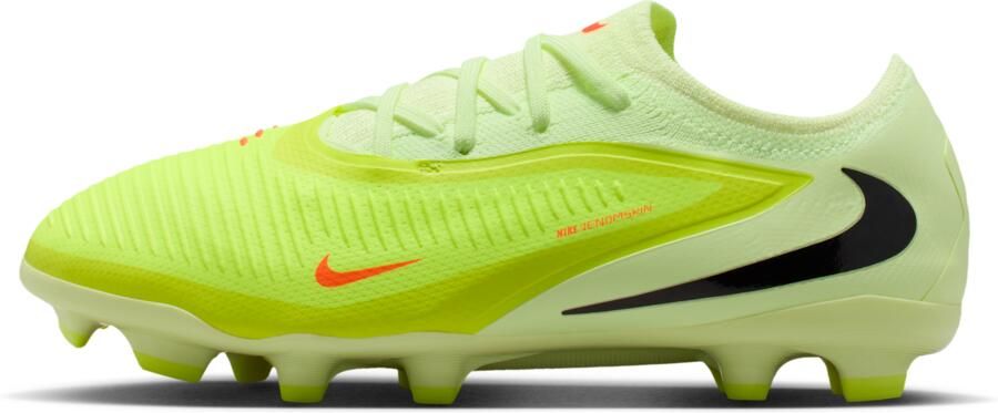 Nike Jr. Phantom 6 Low Pro voetbalschoenen voor kids (meerdere ondergronden) Oranje