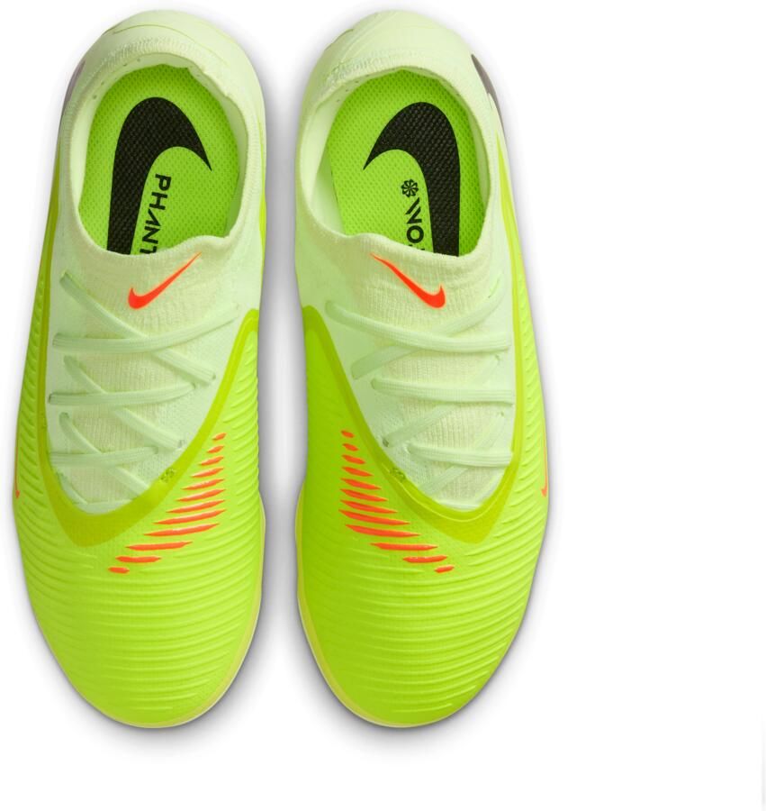Nike Jr. Phantom 6 Low Pro voetbalschoenen voor kids (meerdere ondergronden) Oranje - Foto 2