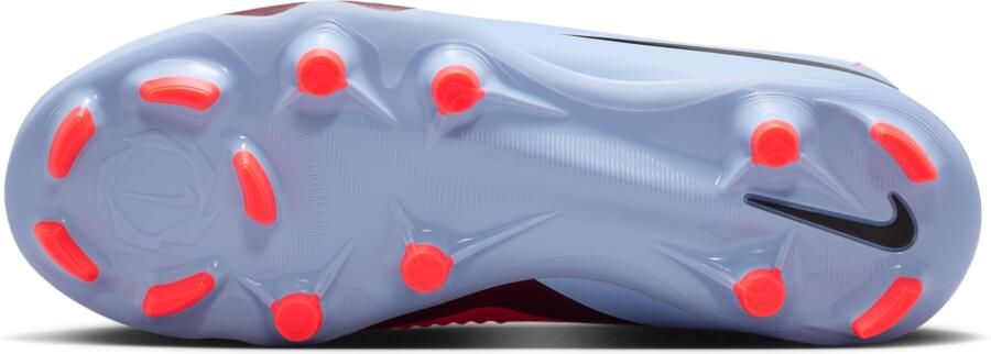 Nike Jr. Phantom 6 High Academy voetbalschoenen voor kids (meerdere ondergronden) Blauw - Foto 4