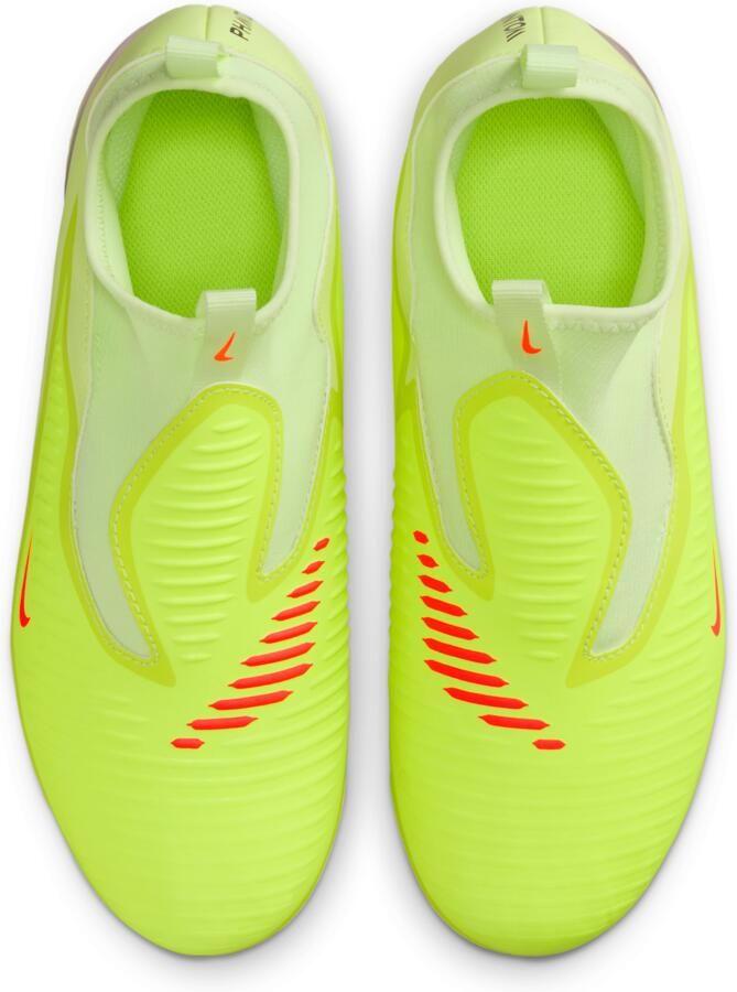 Nike Jr. Phantom 6 High Academy voetbalschoenen voor kids (meerdere ondergronden) Oranje - Foto 2