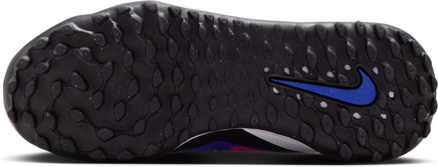 Nike Jr. Phantom 6 High Academy voetbalschoenen voor kids (turf) Blauw - Foto 4