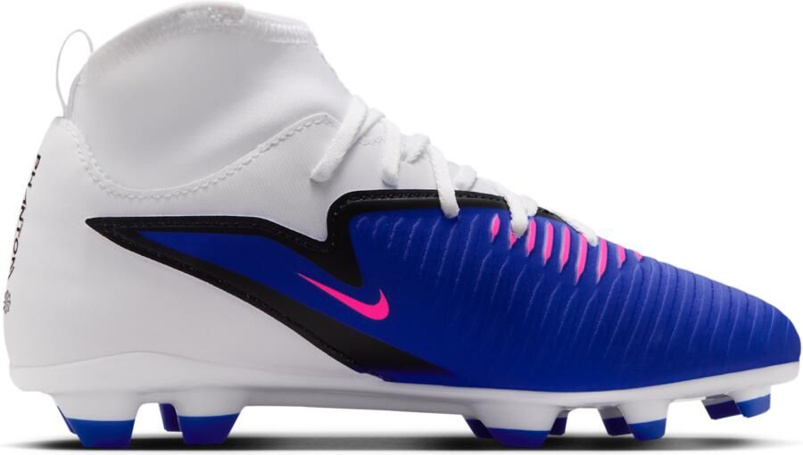 Nike Jr. Phantom 6 High Club voetbalschoenen voor kids (meerdere ondergronden) Blauw - Foto 3