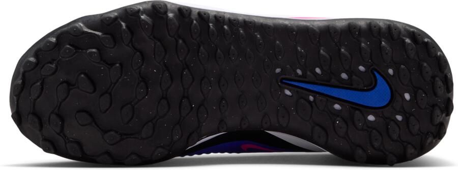 Nike Jr. Phantom 6 Low Academy voetbalschoenen voor kids (turf) Blauw - Foto 4