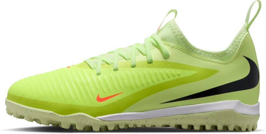 Nike Jr. Phantom 6 Low Academy voetbalschoenen voor kids (turf) Oranje