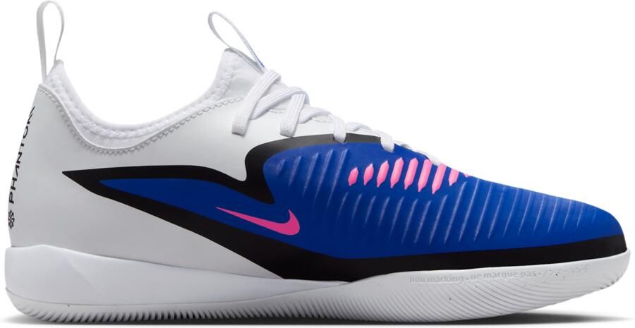 Nike Jr. Phantom 6 Low Academy zaalvoetbalschoenen voor kids Blauw - Foto 3