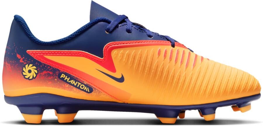 Nike Jr. Phantom 6 Low Club 'Erling Haaland' voetbalschoenen voor kids (meerdere ondergronden) Oranje - Foto 2