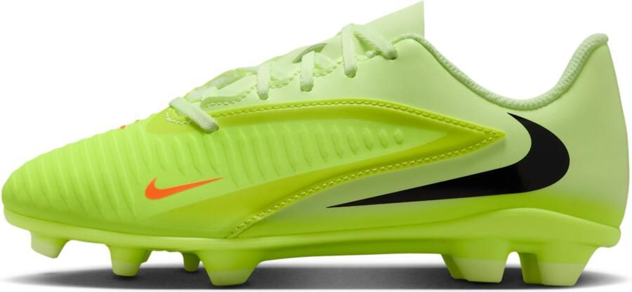 Nike Jr. Phantom 6 Low Club voetbalschoenen voor kids (meerdere ondergronden) Oranje