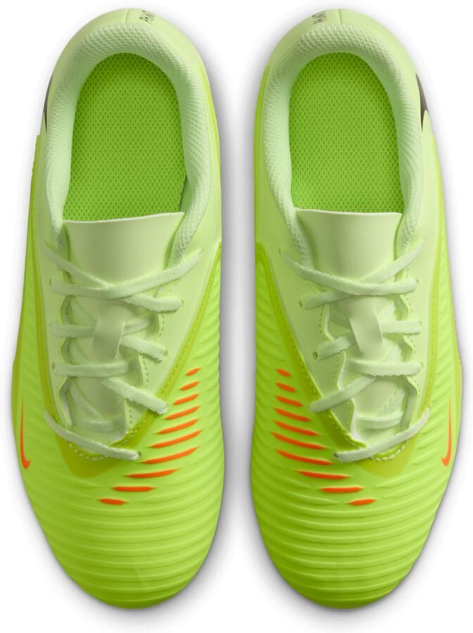 Nike Jr. Phantom 6 Low Club voetbalschoenen voor kids (meerdere ondergronden) Oranje - Foto 2
