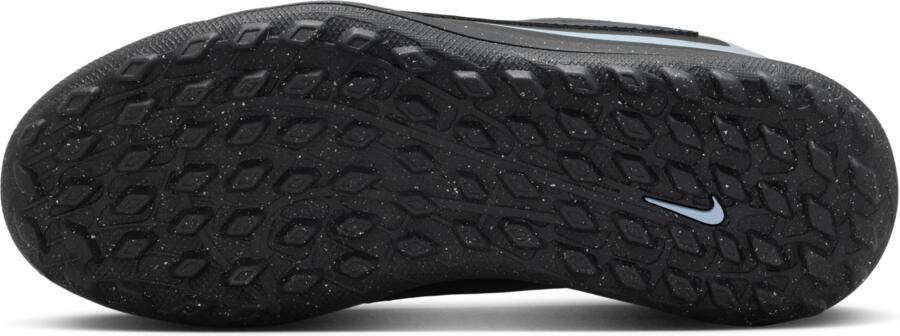 Nike Jr. Phantom 6 Low Club voetbalschoenen voor kids (turf) Zwart - Foto 4