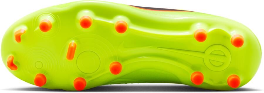 Nike Jr. Tiempo Legend 10 Academy low-top voetbalschoenen voor kleuters kids (meerdere ondergronden) Geel - Foto 4
