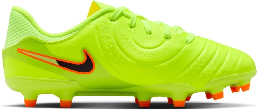 Nike Jr. Tiempo Legend 10 Academy low-top voetbalschoenen voor kleuters kids (meerdere ondergronden) Geel - Foto 3