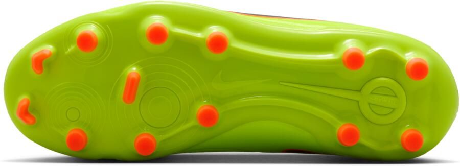 Nike Jr. Tiempo Legend 10 Club low top voetbalschoenen voor kleuters kids (meerdere ondergronden) Geel - Foto 4