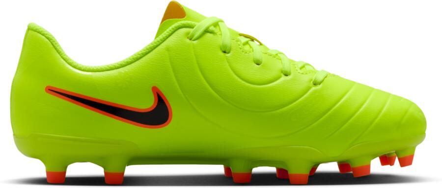 Nike Jr. Tiempo Legend 10 Club low top voetbalschoenen voor kleuters kids (meerdere ondergronden) Geel - Foto 3