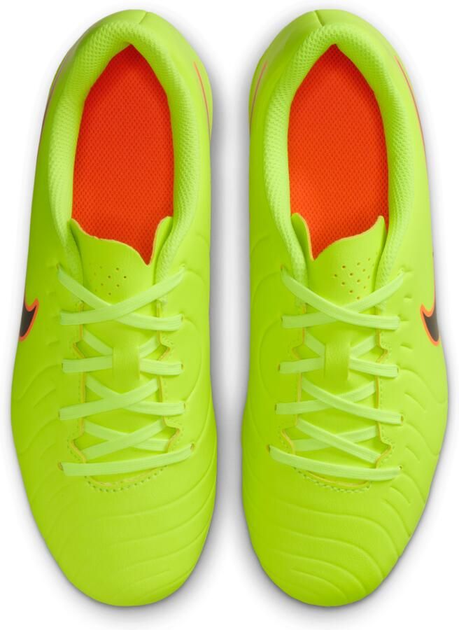 Nike Jr. Tiempo Legend 10 Club low top voetbalschoenen voor kleuters kids (meerdere ondergronden) Geel - Foto 2