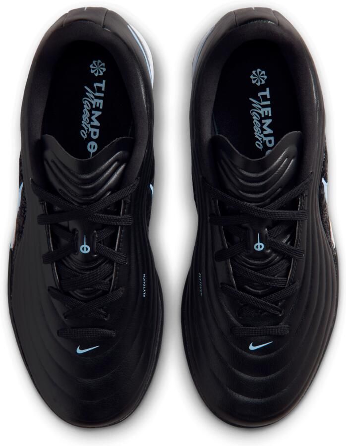 Nike Jr. Tiempo Maestro Academy low-top voetbalschoenen voor kids (turf) Zwart - Foto 2