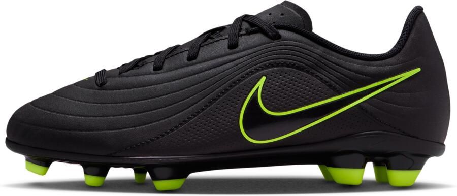 Nike Jr. Tiempo Maestro Club low-top voetbalschoenen voor kids (meerdere ondergronden) Zwart