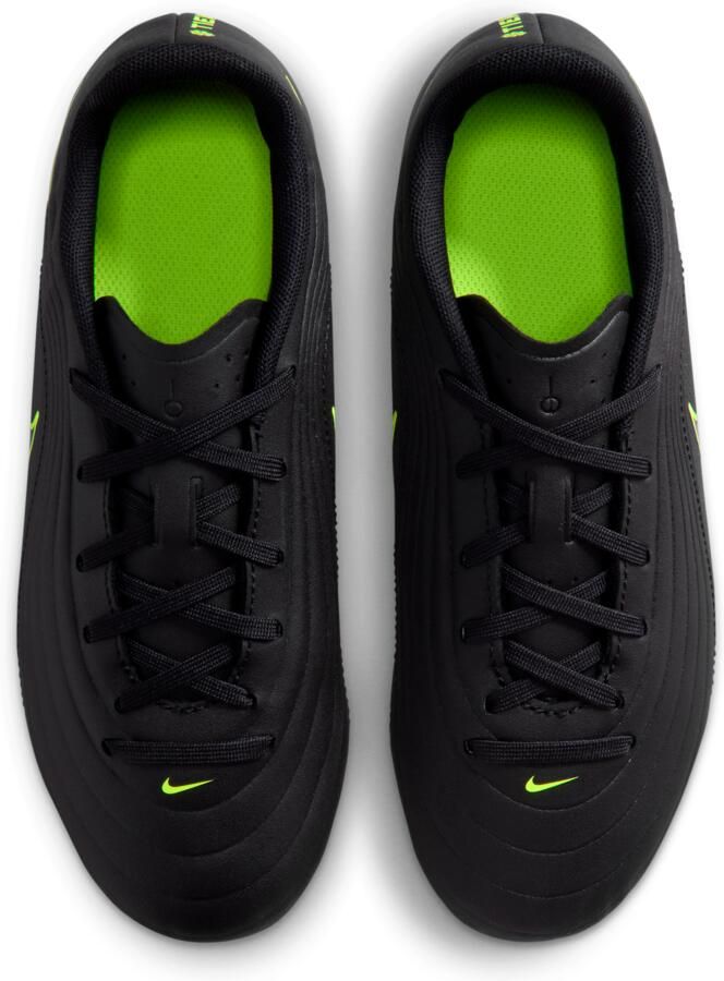 Nike Jr. Tiempo Maestro Club low-top voetbalschoenen voor kids (meerdere ondergronden) Zwart - Foto 2