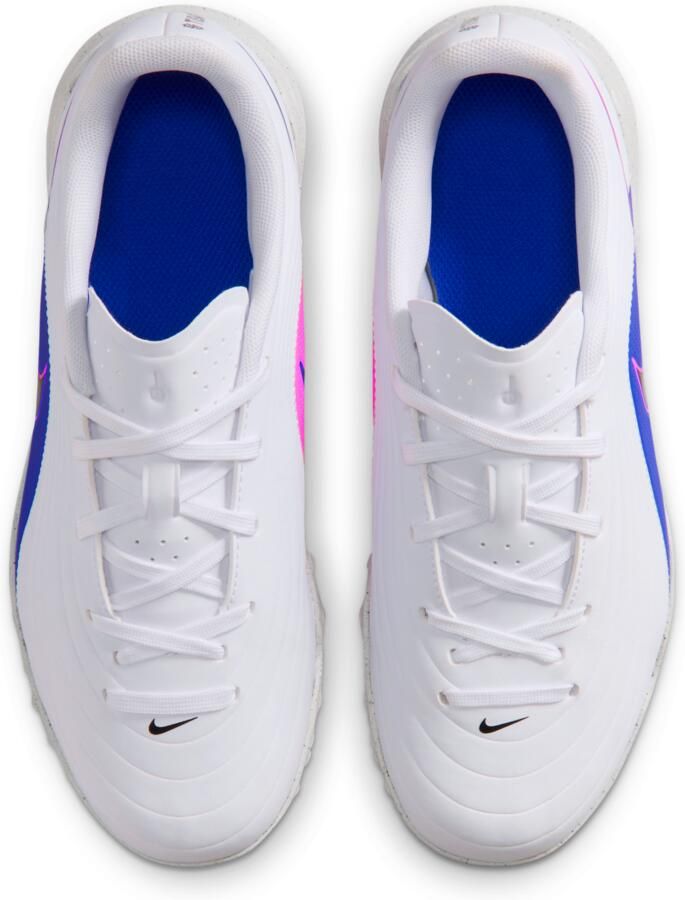 Nike Jr. Tiempo Maestro Club low-top voetbalschoenen voor kids (turf) Wit - Foto 2