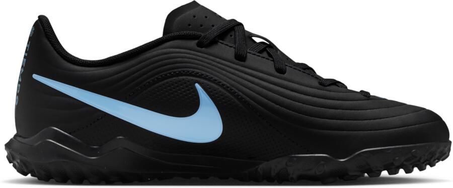 Nike Jr. Tiempo Maestro Club low-top voetbalschoenen voor kids (turf) Zwart - Foto 3