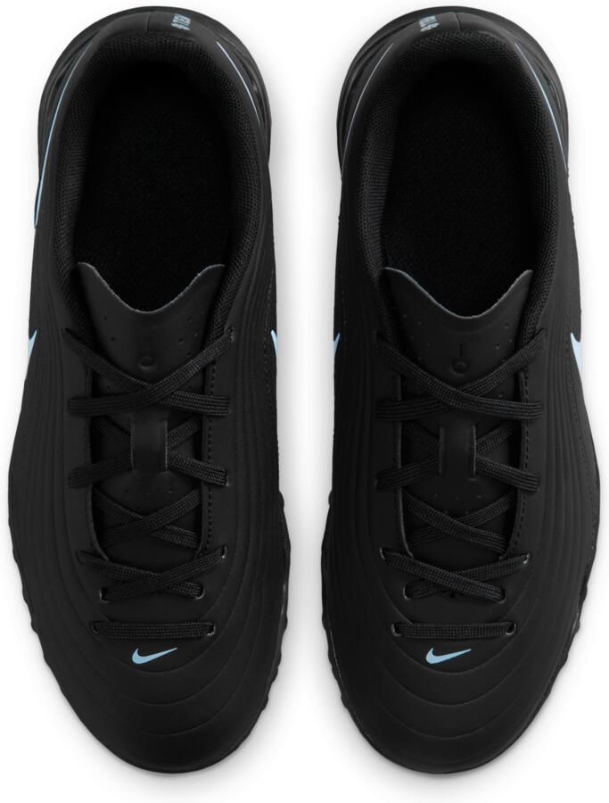 Nike Jr. Tiempo Maestro Club low-top voetbalschoenen voor kids (turf) Zwart - Foto 2