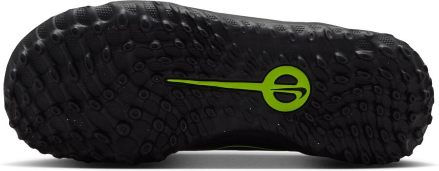 Nike Jr. Tiempo Maestro Flex high-top voetbalschoenen voor kleuters (turf) Zwart - Foto 4