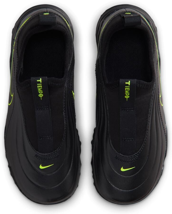 Nike Jr. Tiempo Maestro Flex high-top voetbalschoenen voor kleuters (turf) Zwart - Foto 2
