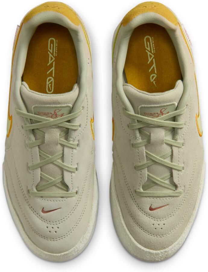 Nike Jr. Tiempo Streetgato LE low-top zaalvoetbalschoenen Groen - Foto 2