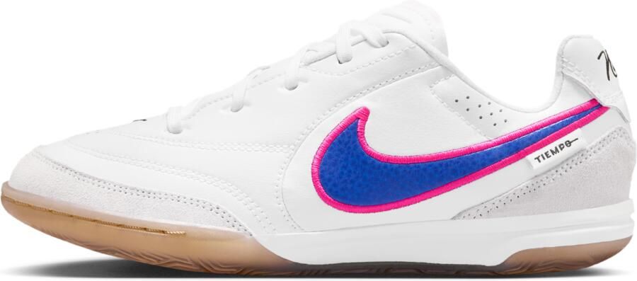 Nike Jr. Tiempo Streetgato low-top zaalvoetbalschoenen voor kids Wit