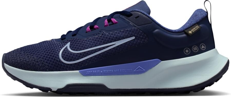 Nike Juniper Trail 2 GORE-TEX waterdichte trailrunningschoenen voor dames Blauw