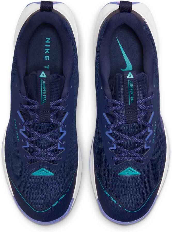 Nike Juniper Trail 3 trailrunningschoenen voor heren Blauw - Foto 2
