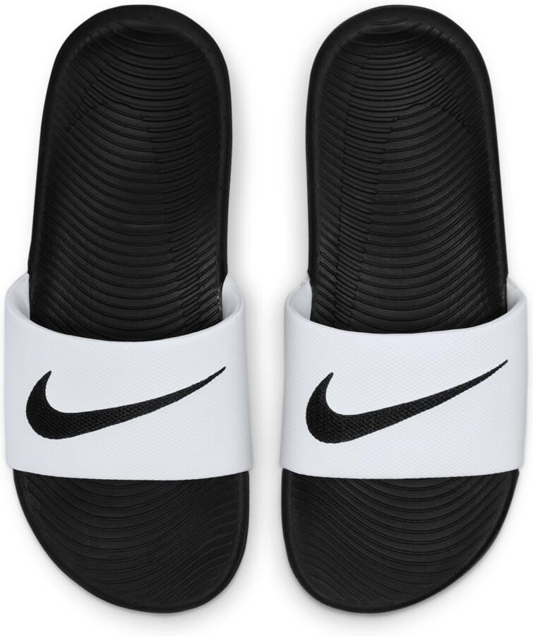 Nike Kawa Unisex Schoenen Wit Maat: 33.5 Leer Foot Locker