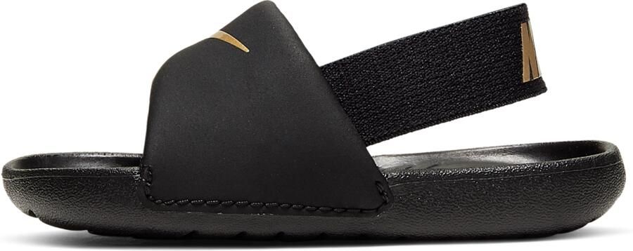 Nike Kawa Slipper voor baby's peuters Zwart