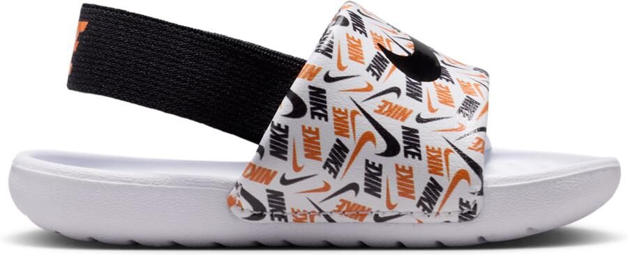 Nike Kawa slippers voor baby's peuters Wit - Foto 4