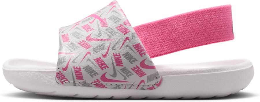 Nike Kawa slippers voor baby's peuters Wit - Foto 4
