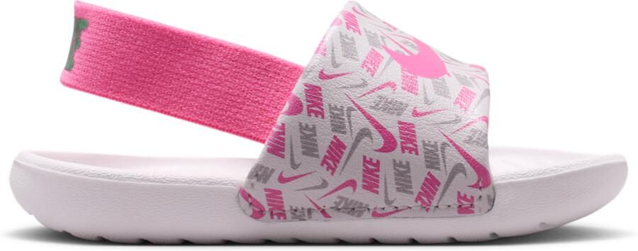 Nike Kawa slippers voor baby's peuters Wit - Foto 3