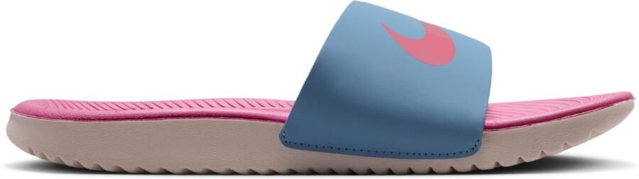 Nike Kawa Slippers voor kleuters kids Blauw - Foto 4
