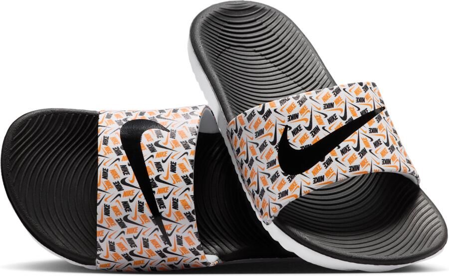 Nike Kawa Slippers voor kleuters kids Wit